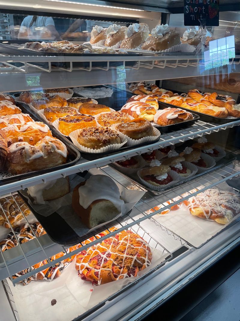 Elephant Ears, Bowties, and Cinnamon Rolls in the Pastry Case