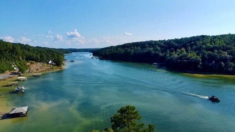 Emerald Water That Looks Nothing Like A Southern Reservoir