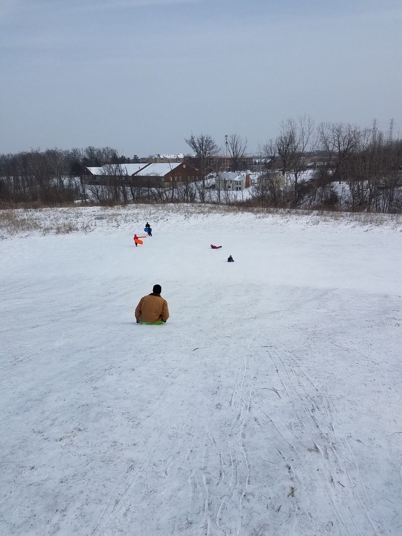 Engle Road Sledding Hill, Middleburg Heights, OH Engle Road Sledding Hill, Middleburg Heights, OH