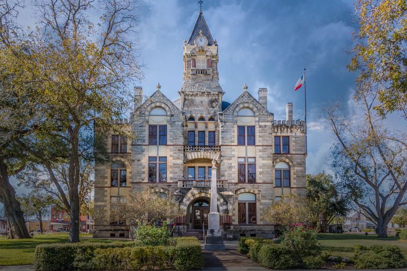 Fayette County Courthouse Anchoring the Square