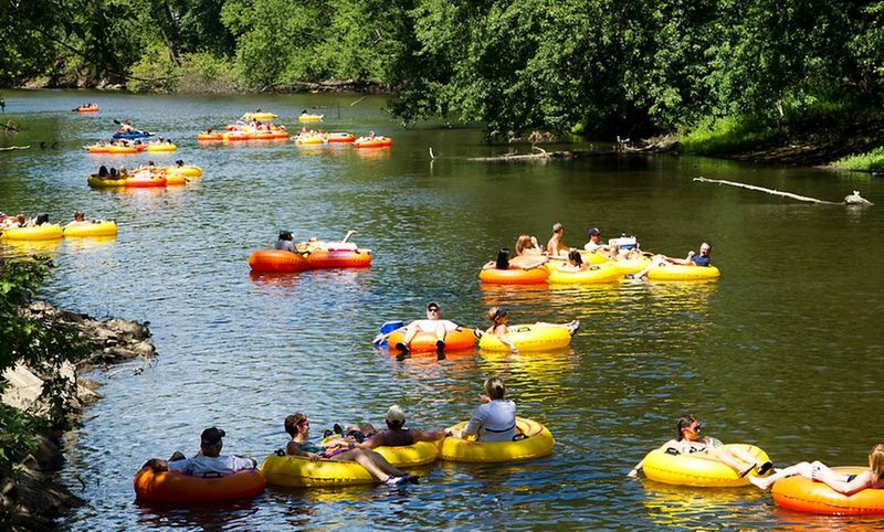 Floating the Root River on a Slow Afternoon