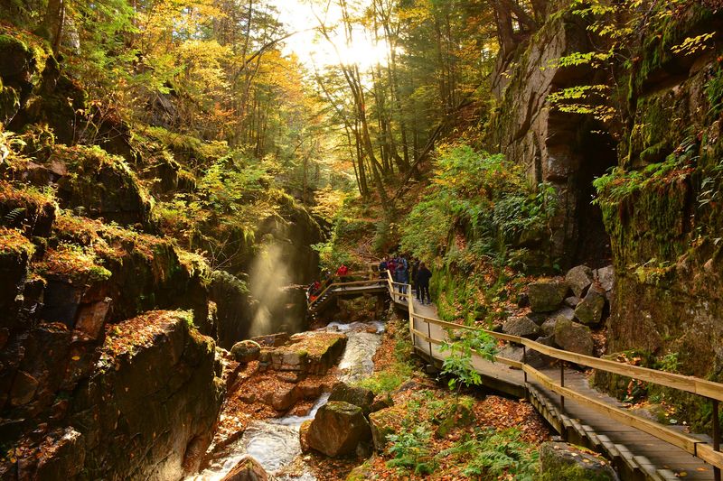 Flume Gorge, New Hampshire Flume Gorge, New Hampshire