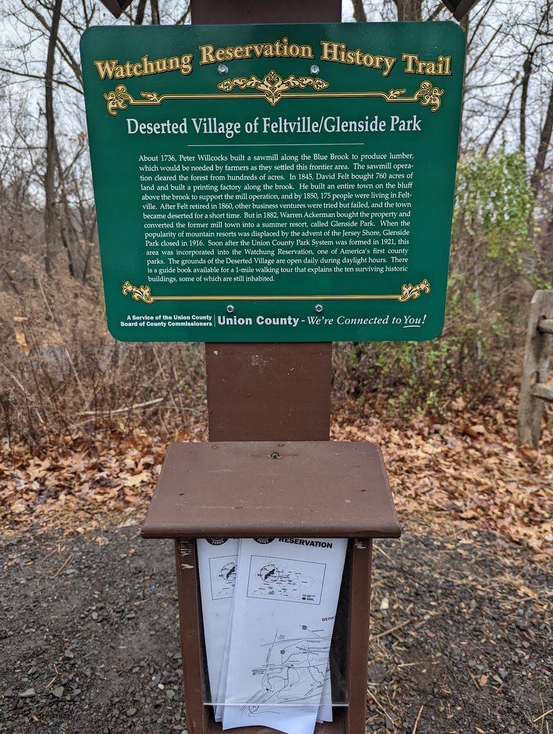 Folded Into the Watchung Reservation Folded Into the Watchung Reservation