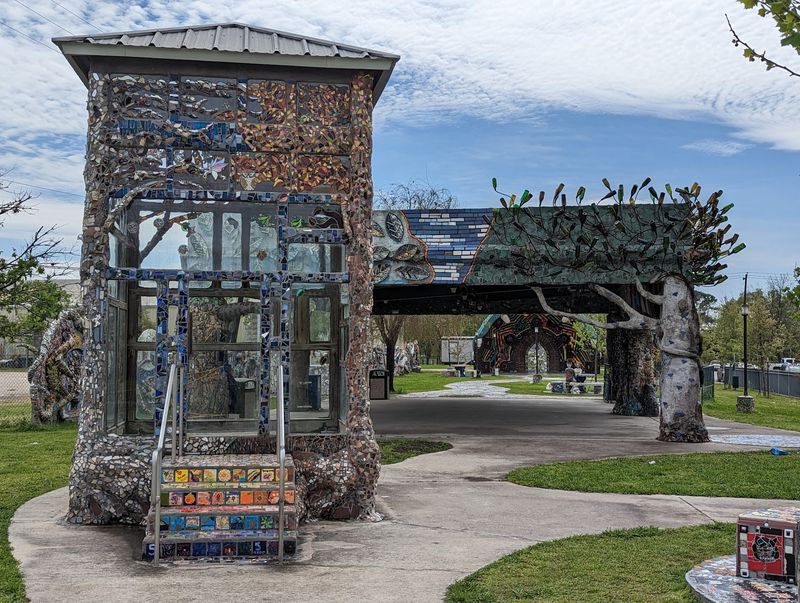 Four Hundred Feet of Mosaic Panels Telling Personal Stories