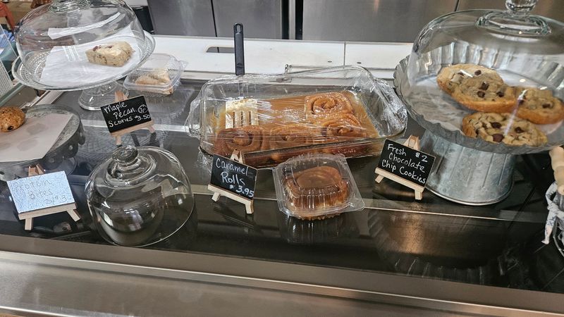 Fresh Baked Bread And A Wild Dessert Case