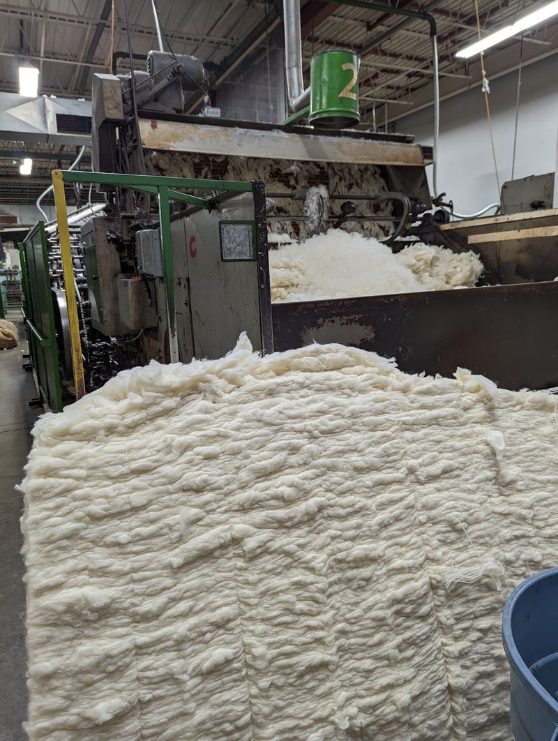 From Raw Fleece to Finished Blanket Under One Roof