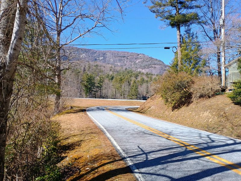 Getting There Along Winding Whiteside Cove Road