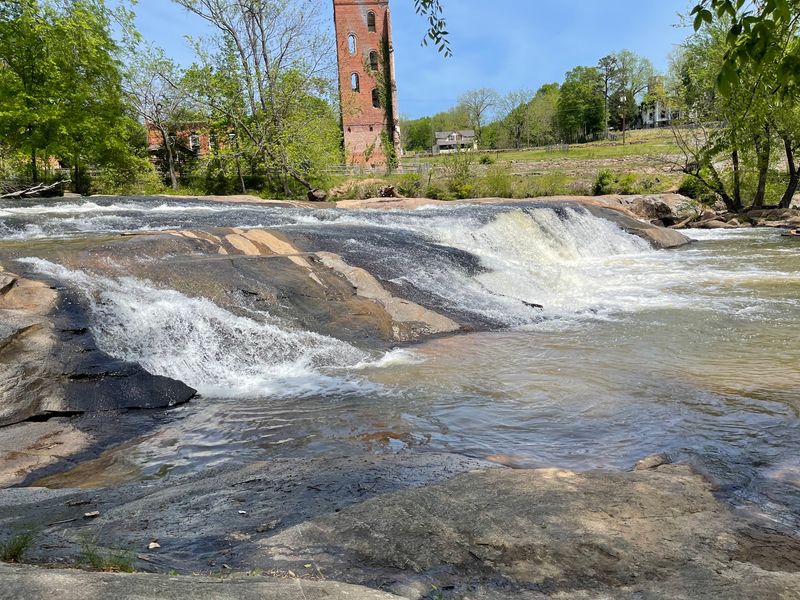 Glendale Shoals and Glendale Mill Ruins, Glendale