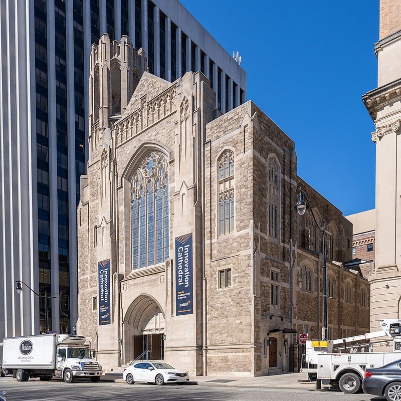 Gothic Arches Meet Tech Minds