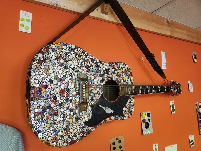 Guitars, Banjos and Shoes That Shimmer