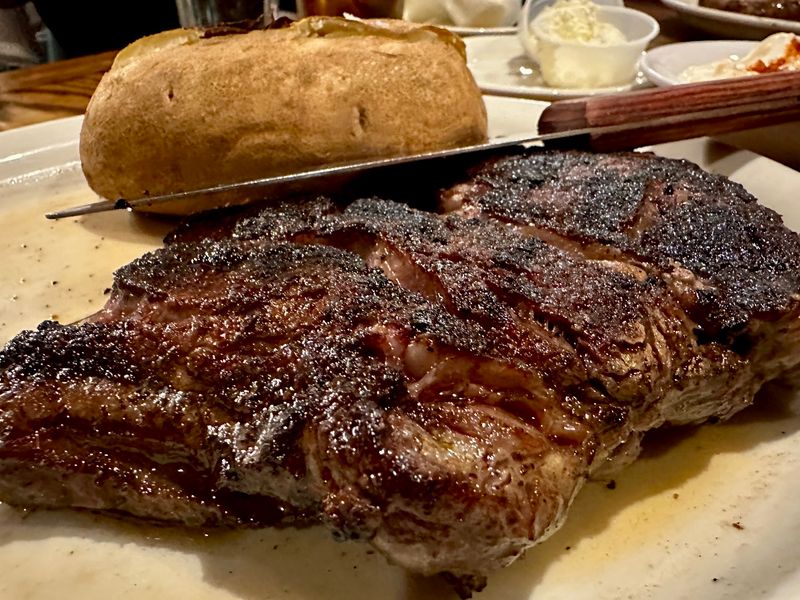 Hand-Cut Beef Over A Charcoal Flame Hand-Cut Beef Over A Charcoal Flame
