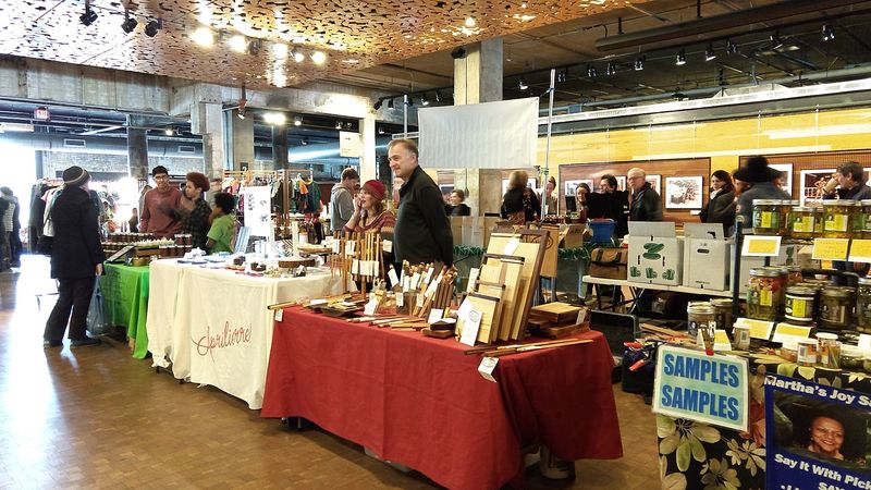 Handmade Goods Sitting Right Beside The Vegetables Handmade Goods Sitting Right Beside The Vegetables