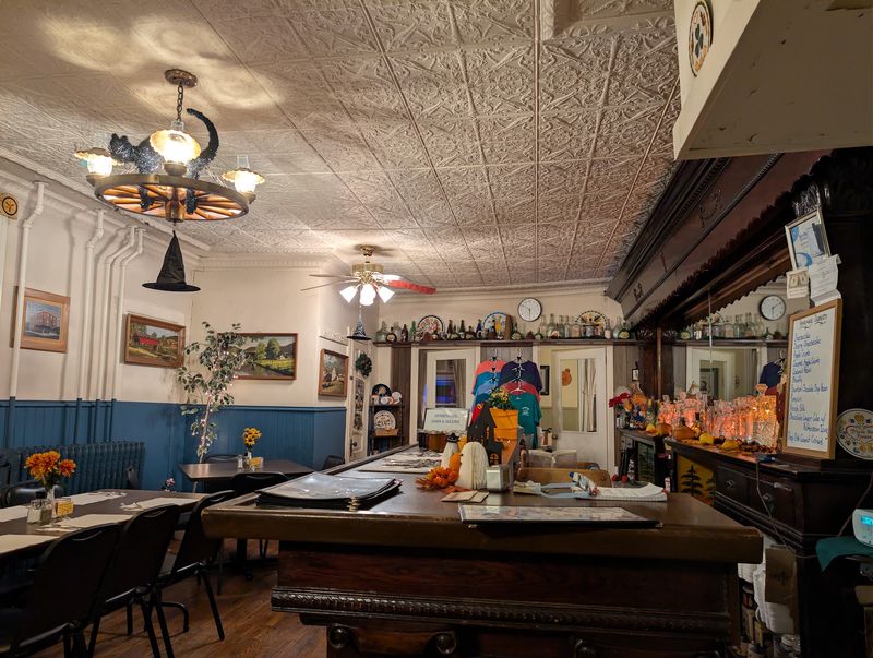 Hex Signs, Folk Art, and a Portrait Watching Over the Room