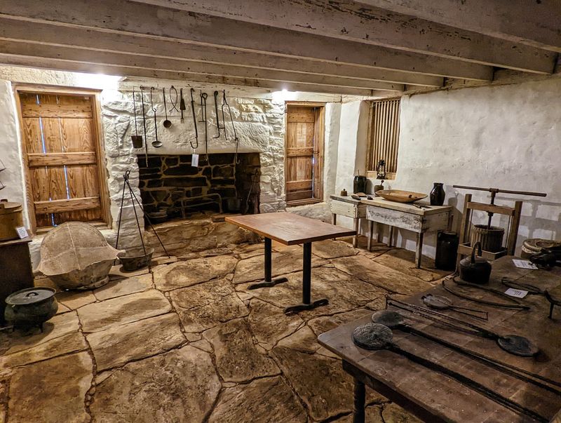 Hidden Drawers, Short Doorways and a Basement Kitchen Hidden Drawers, Short Doorways and a Basement Kitchen