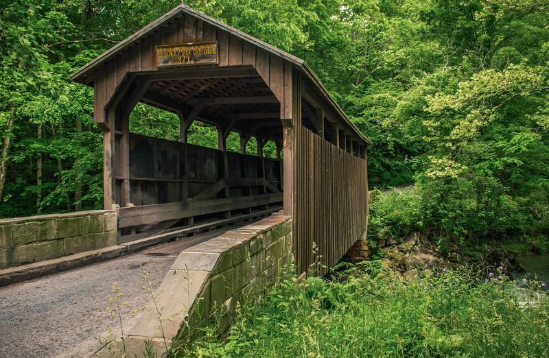 Historic Herns Mill Covered Bridge, Lewisburg, WV