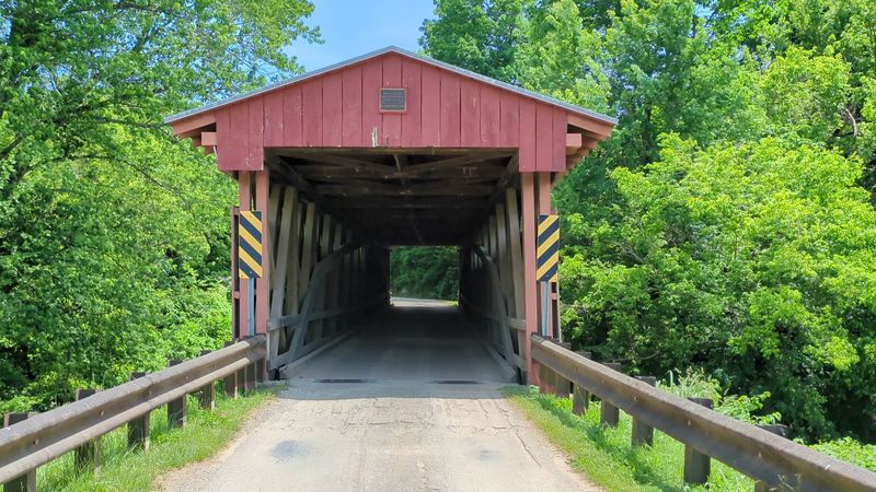 Historic Sarvis Fork Covered Bridge, Sandyville, WV