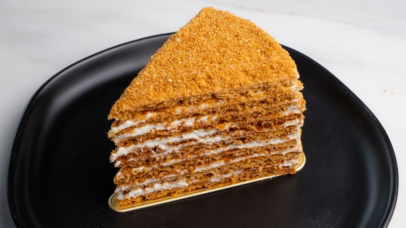 Honey Cake, The Slice Everyone Orders First
