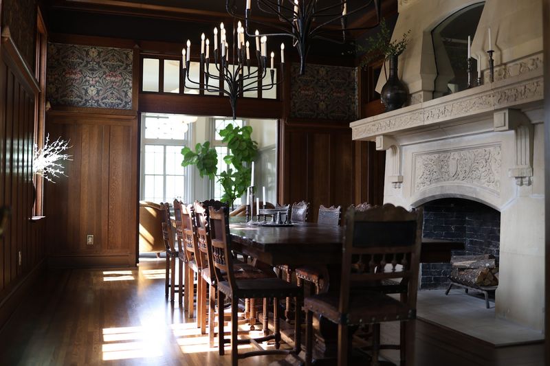 Imported Marble, French Stone, And A Door That Weighs 400 Pounds