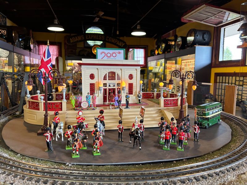 Inside The Exhibit Rooms And The Big Model Layout Inside The Exhibit Rooms And The Big Model Layout