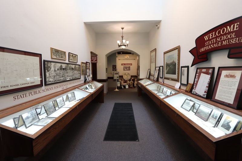 Inside the Museum Hallway