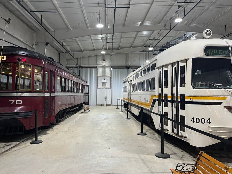 Inside the Trolley Display Building