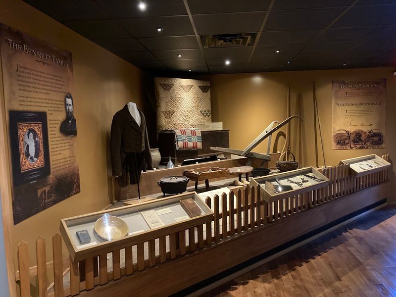 Inside the Visitor Center Museum
