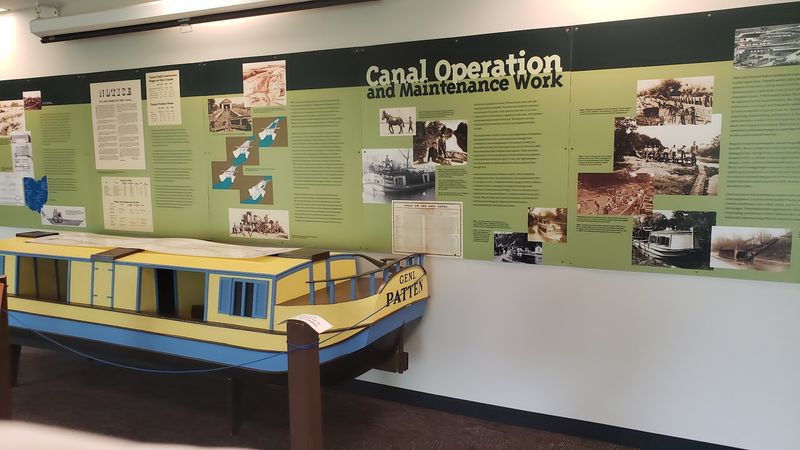 Inside the Woodland Indian and Canal Museum