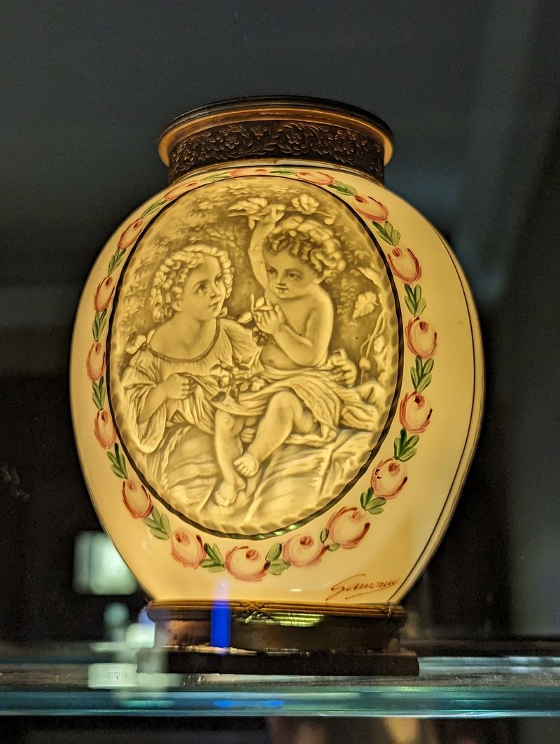 Lamps, Shades, and Steins With Secret Pictures