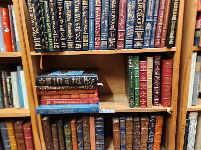 Leather Bindings, First Editions, And Signed Copies