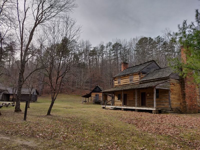 Log Cabins and Outbuildings From Another Century Log Cabins and Outbuildings From Another Century
