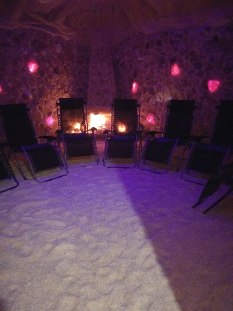 Massage Inside the Salt Cave Massage Inside the Salt Cave