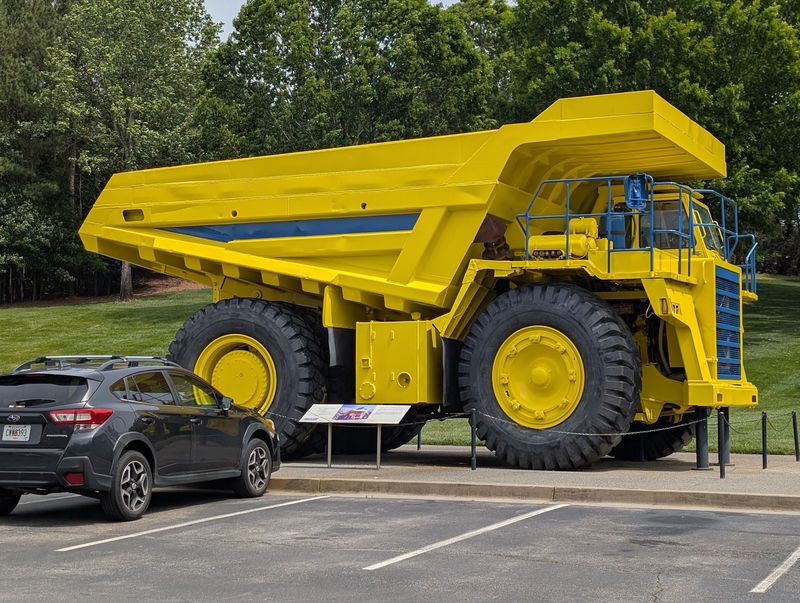Meet the Steel Giant on the Lawn
