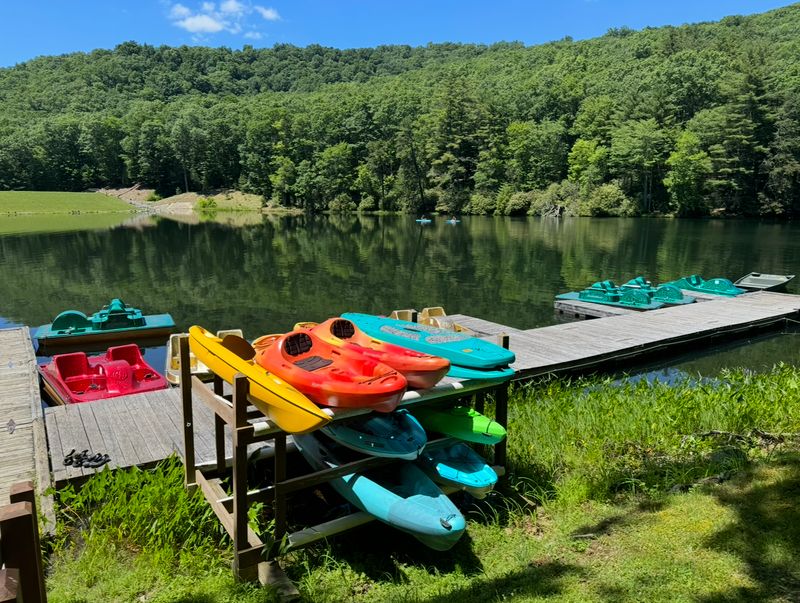 Miles of Trails and a Lake Made for Paddling Miles of Trails and a Lake Made for Paddling