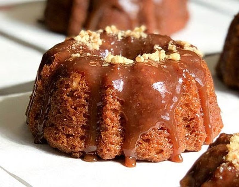 Mini Bundt Cakes, Friands, And Carnival Season King Cake