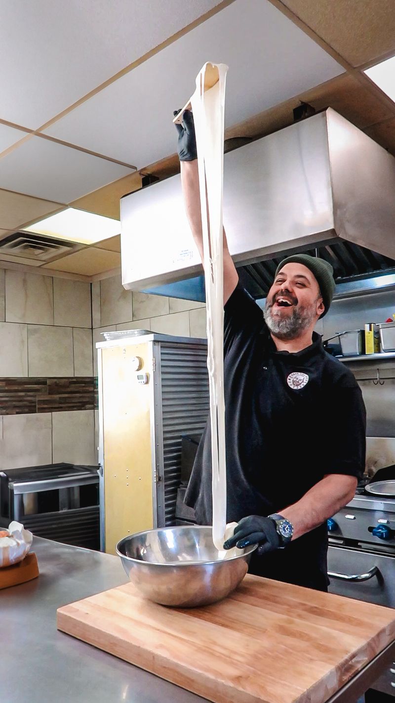 Mozzarella Pulled by Hand Every Single Day Mozzarella Pulled by Hand Every Single Day