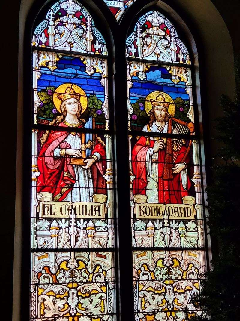 Munich Stained Glass in the Convent Chapel