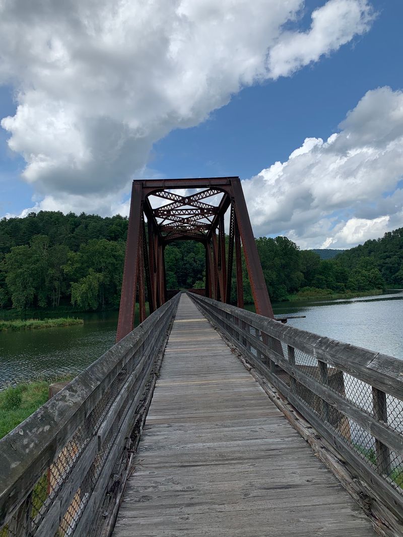 New River Trail State Park Pathways, Galax and Fries, Virginia New River Trail State Park Pathways, Galax and Fries, Virginia