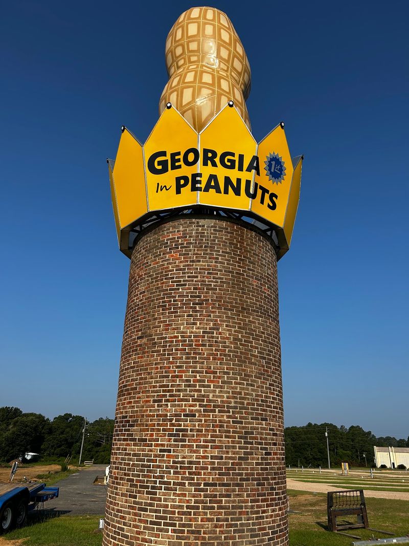 Officially Georgia's Peanut Monument Officially Georgia's Peanut Monument