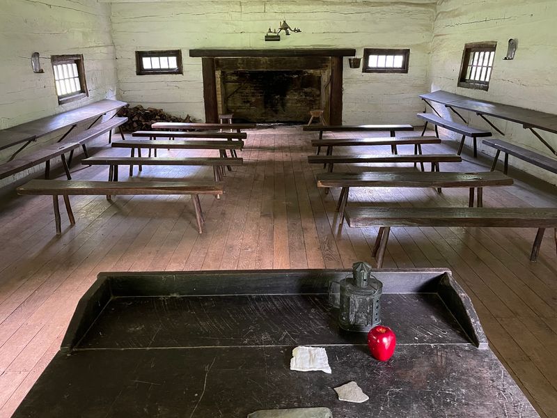 Ohio's First Schoolhouse, Where Girls Learned Too Ohio's First Schoolhouse, Where Girls Learned Too