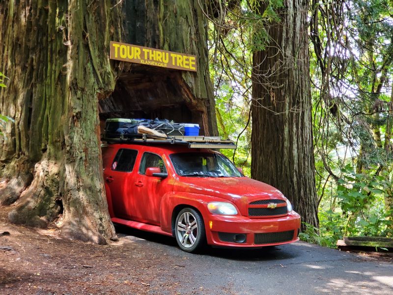 One of Only Three Privately Owned Drive-Through Redwoods