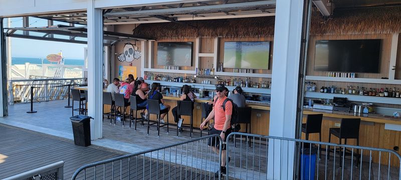 Open Air Bar With Boardwalk People Watching Open Air Bar With Boardwalk People Watching