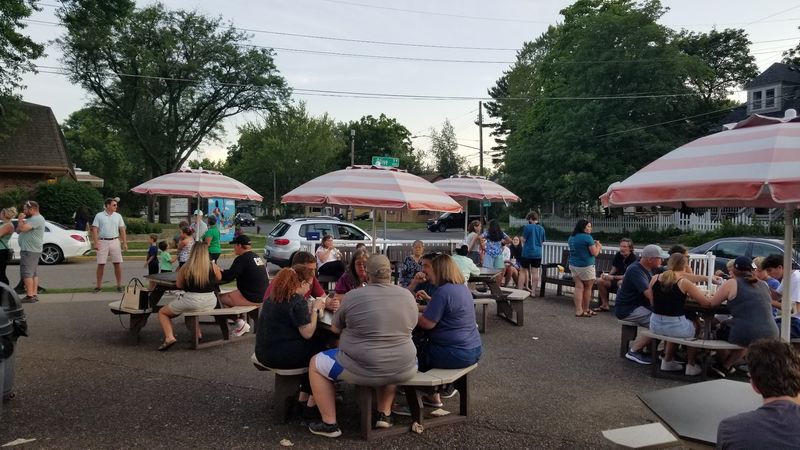 Outdoor Seating With Neighborhood Energy