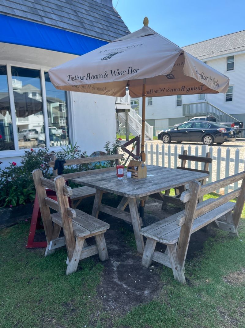 Outdoor Seats And That Long Beach Island Air