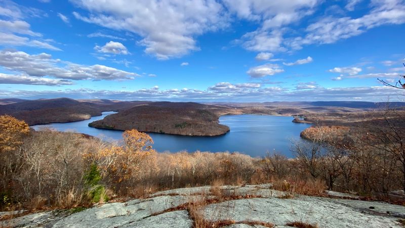 Overlook Rock And Its Wide Open View