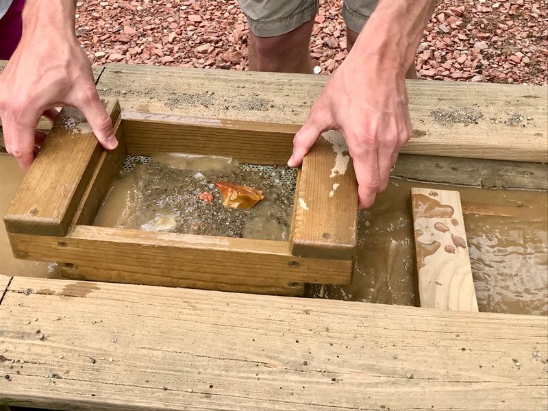 Panning for Gold Flakes Panning for Gold Flakes