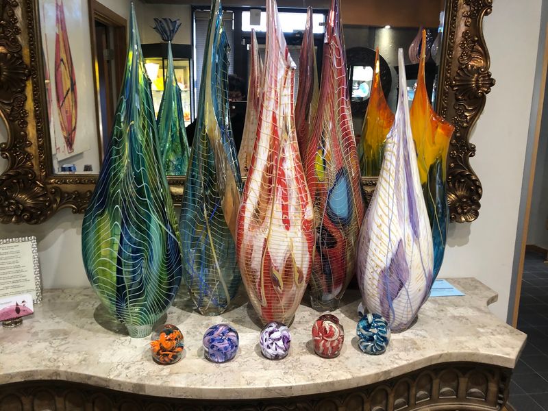 Paperweights, Sculptures, and the Gallery Shelves Paperweights, Sculptures, and the Gallery Shelves