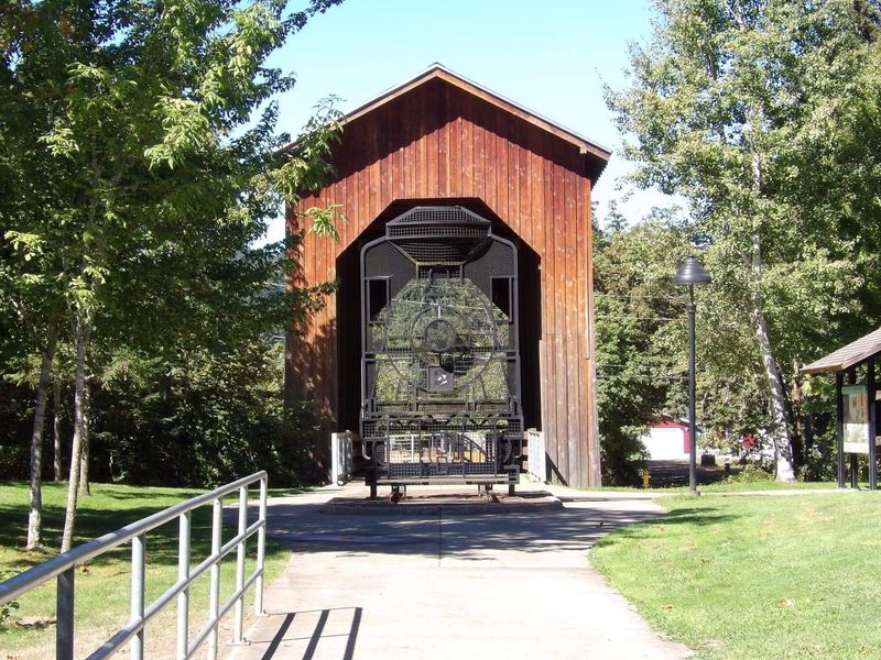 Part of the Covered Bridge Capital of the West