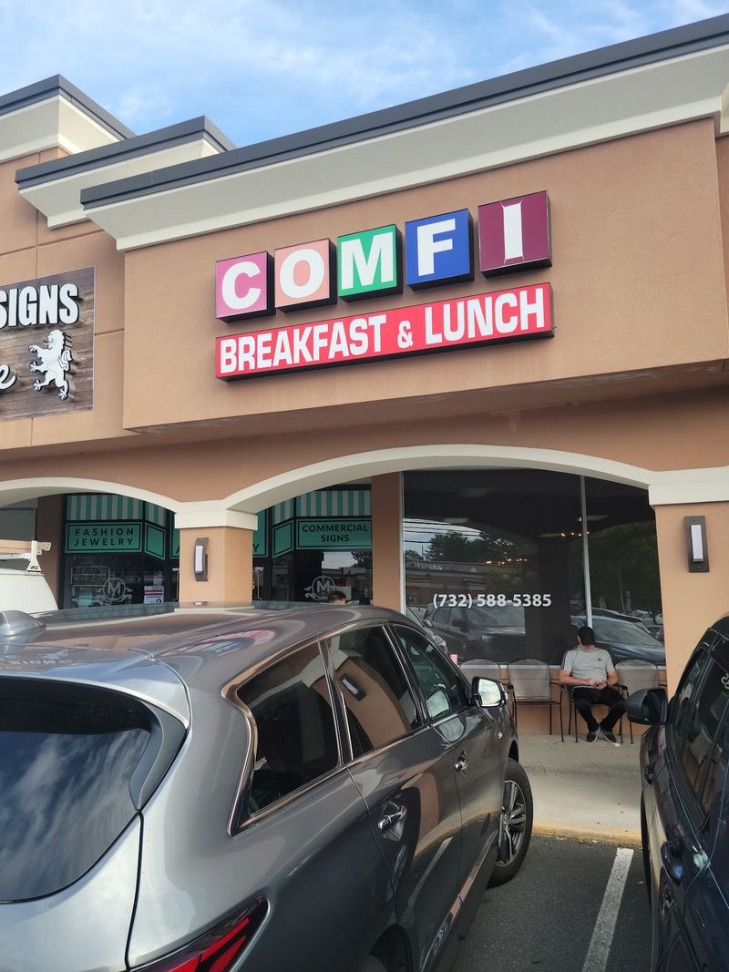 Pierogies and Challah Toast at Comfi