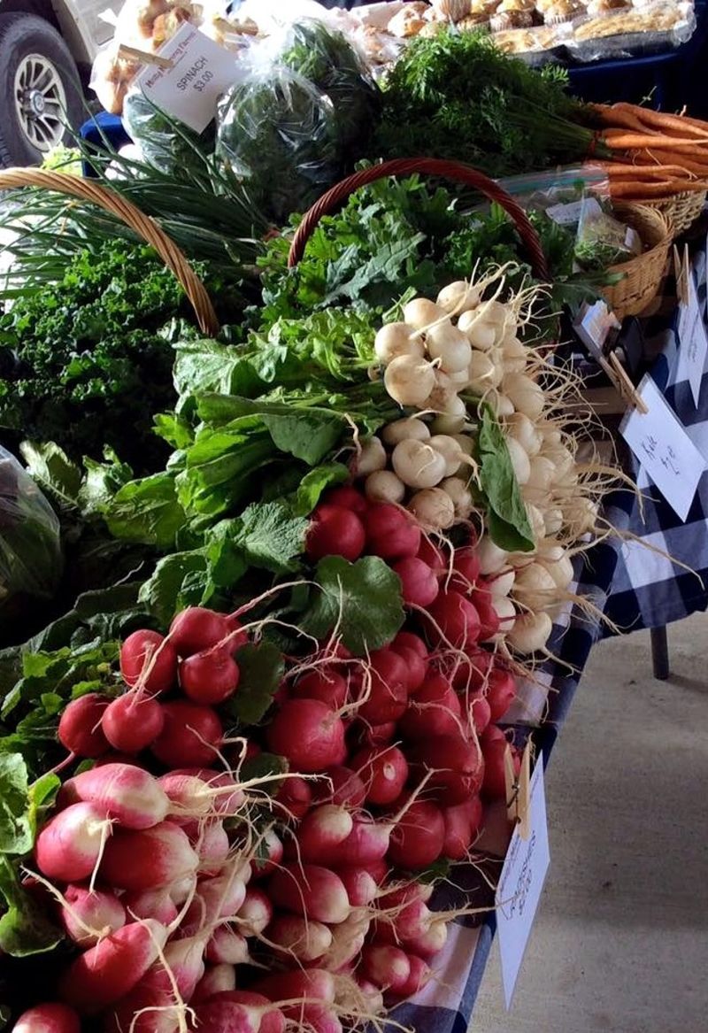 Produce That Actually Came From Nearby Fields