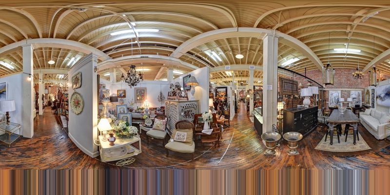 Railroad Station Antique Mall, Three Floors Inside A 1920s Warehouse Railroad Station Antique Mall, Three Floors Inside A 1920s Warehouse